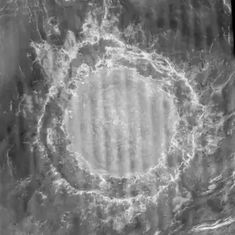 Radarbeeld van de ruimtesonde Magellan