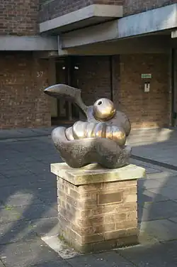 Pointing Figure with Child (1966), Cambridge Sculpture Trail 3