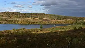 Oostelijke zijde van de vallei