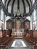 Interieur van de kerk