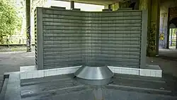 Maquette van het hotel