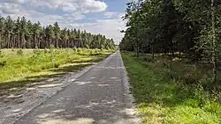 Tussen knooppunt 550 en 551