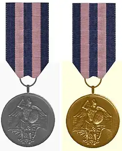 Medailles in zilver en brons van de Orde van Verdienste van de Heilige Michaël, Beieren