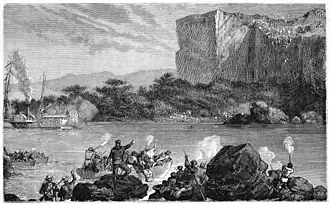 Aanval op het fort van Medina