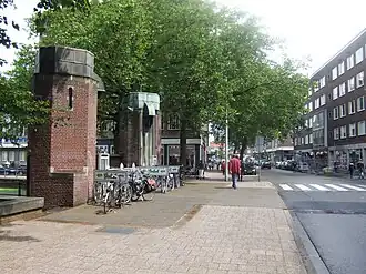 De Meent ter hoogte van de Delftsevaart