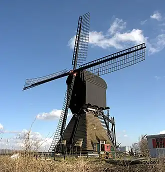 Stijve Molen in restauratie (2010)