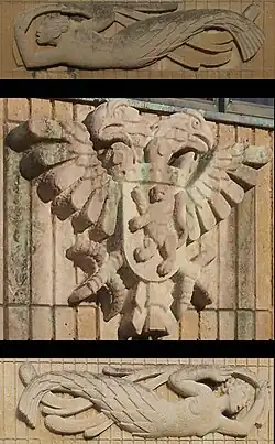 Meerman en meervrouw, Katwijk aan Zee