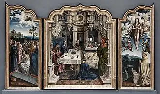 Triptiek van de abdij van Dielegem door de Meester van 1518