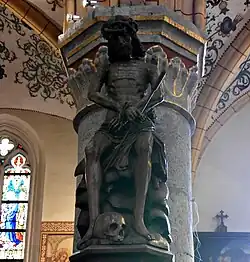 Christus op de koude steen van de Meester van Elsloo