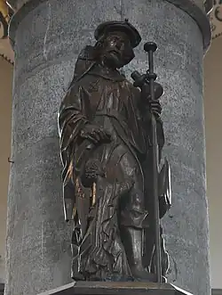 Rochus van Montpellier van de Meester van Elsloo