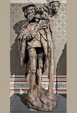 Christoffel door de Meester van Elsloo, een Vlaams topstuk