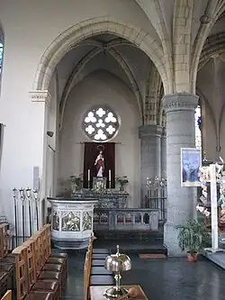 Interieur naar het noorden