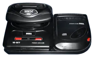 Mega Drive II met Mega-CD II en 32X