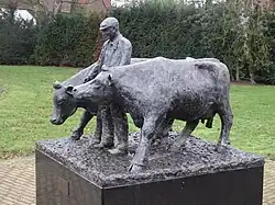 'Boer met koeien', Bert Overkamp, 2003