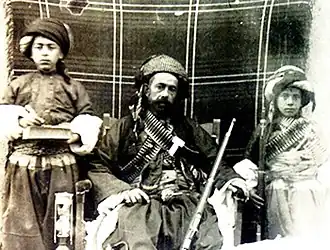 Mahmud Barzanji als krijgsheer (voor 1919)