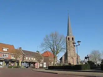 Meijel, kerk in straatzicht foto4 2011-03-20 16.10