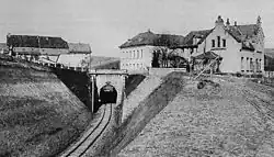 Tunnel van Meisenheim eind 19e eeuw