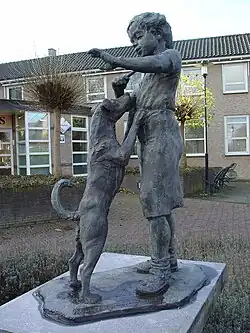 Meisje met hond, Lopik