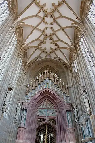 Gewelven en portaal van de Vorstenkapel