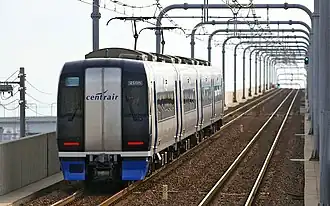 Meitetsu-kuko-lijn op de kaart