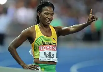 Tijdens WK 2009 in Berlijn