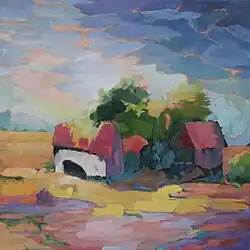 Angenelle Thijssen: Melancholie. 2008. 100 x 100&nbsp;cm.