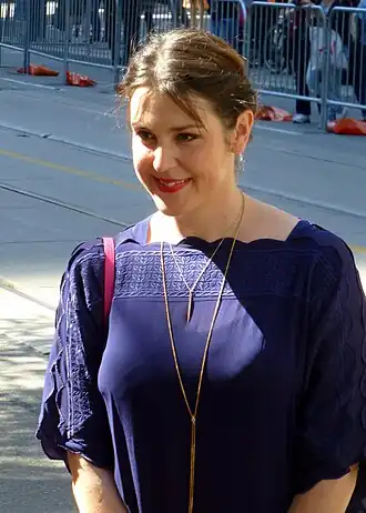 Lynskey op het internationaal filmfestival van Toronto, 2015