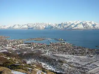 Melbu en de Hadselfjord