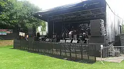 Hoofdpodium van Melkrock