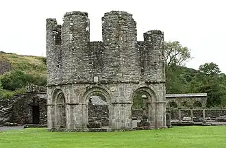 Mellifont Abbey, de dertiende-eeuwse lavabo