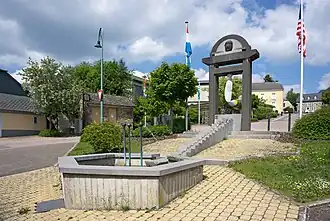 Oorlogsmonument in Perlé
