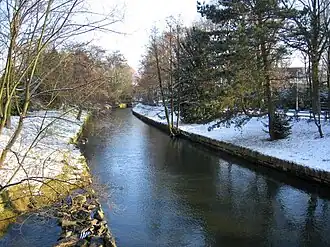 De Hönne bij de Obere Promenade