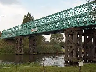 Spanjeveerbrug te Mendonk