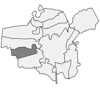 Kaart van Klein Fullen