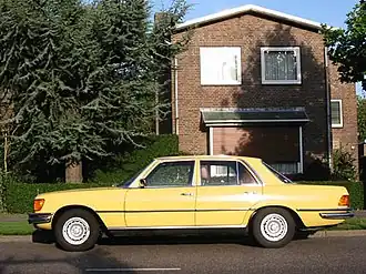 350 SE (W116) sedan uit 1975