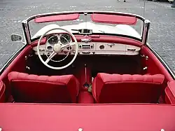 W121 BII 1960 interieur