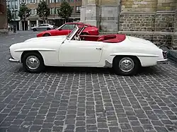 W121 BII 1960 linker zijaanzicht