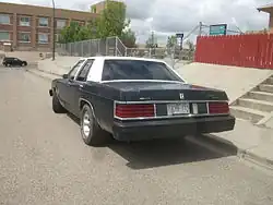 Mercury Marquis Brougham (1982), achteraanzicht