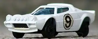 Mercury Micro modelauto van een Lancia Stratos