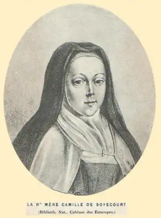 Gravure van Camille de Soyécourt