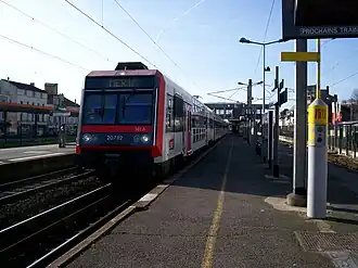 Een missie MERI naar Meaux op het station.