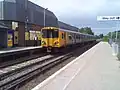 Bache in Chester met derde-rail-British Rail Class 507 Merseyrail