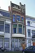 Woonhuis in de stijl van art nouveau