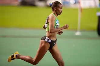 Tijdens de Memorial Van Damme 2010