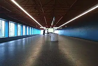 Perron van station Ossegem