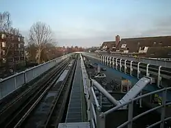 Hier eindigt metrolijn C.