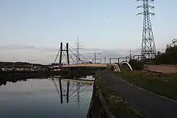 Brug over de Samber tussen Providence en De Cartier