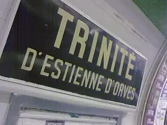 Trinité - d'Estienne d'Orves