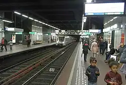 Niveau -2 voor de verbouwing.