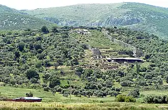 Blik op Metropolis gezien vanaf het oosten